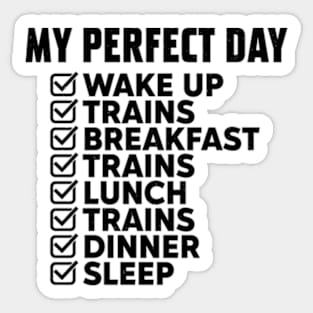 My Perfect Day Video Games Funny Cool Gamer Sticker